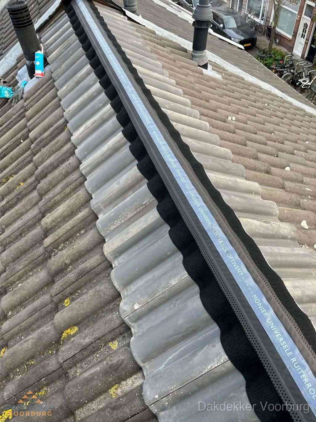 Dakrenovatie plat dak met bitumen dakbedekking in Voorburg