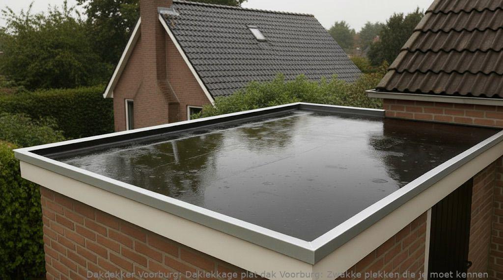Daklekkage Plat Dak Voorburg