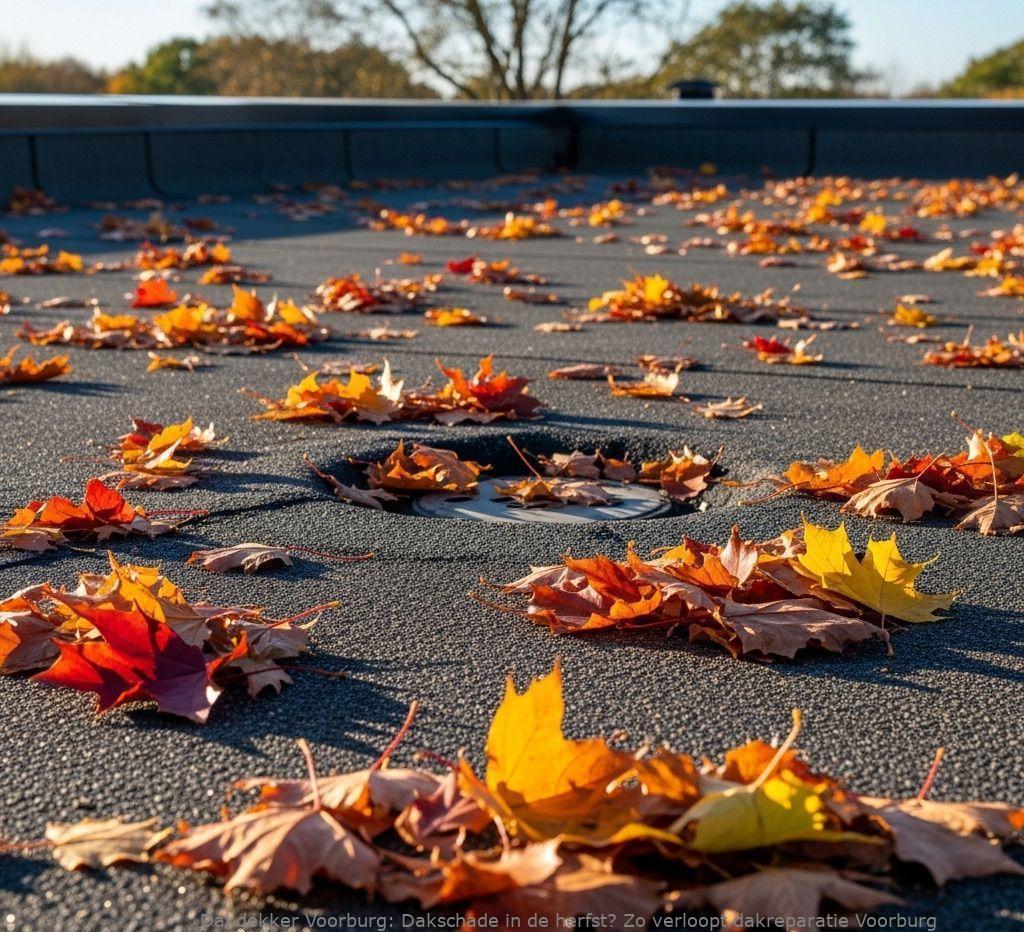 Dakschade In Herfst Voorburg